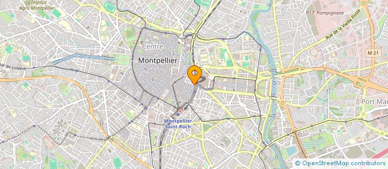localisation de l'entreprise LES MACONS DU COEUR à MONTPELLIER