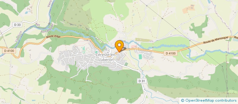 localisation de l'entreprise LES MACONS DU LUBERON  CERESTE-EN-LUBERON