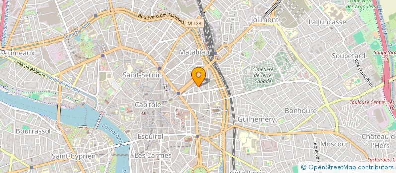 localisation de l'entreprise LES MADELEINE à TOULOUSE