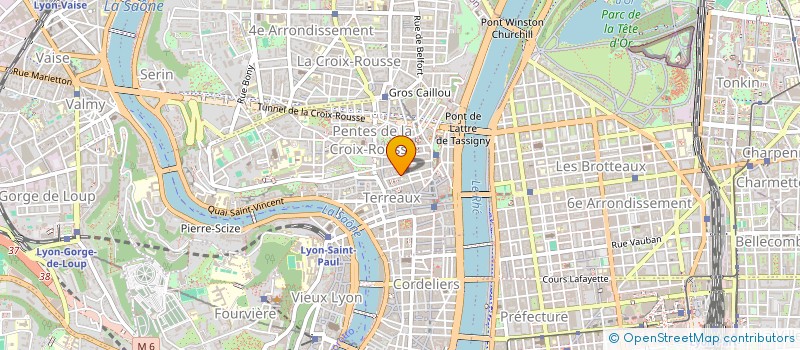 localisation de l'entreprise LES MADRIERS DE SOIE à LYON