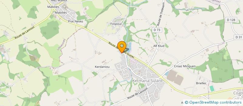 localisation de l'entreprise LES MAESTROS à KERMARIA-SULARD