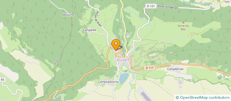 localisation de l'entreprise LES MAESTROS DU CIEL  PUIVERT