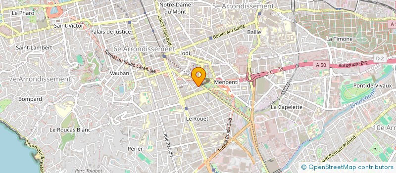 localisation de l'entreprise LES MAGALINES à MARSEILLE
