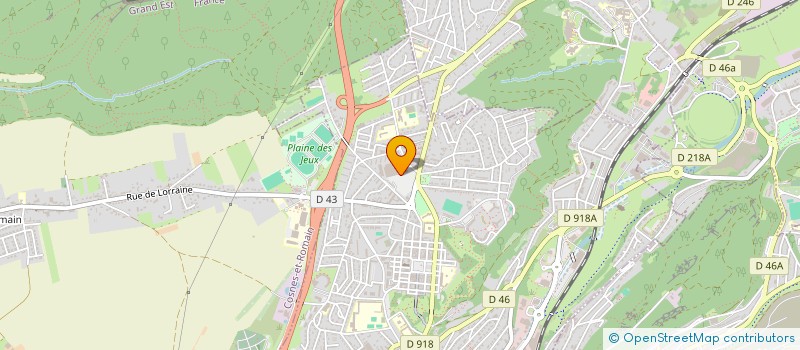 localisation de l'entreprise LES MAGASINS LONGOVICIENS à LONGWY