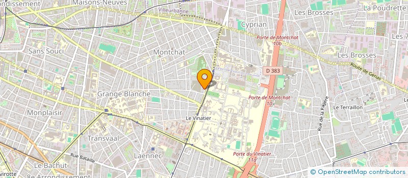 localisation de l'entreprise LES MAGIC MACAKIPI  LYON