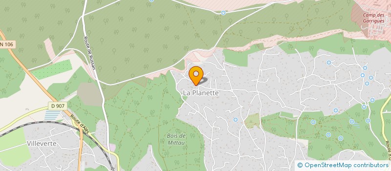 localisation de l'entreprise LES MAGNANS à NIMES