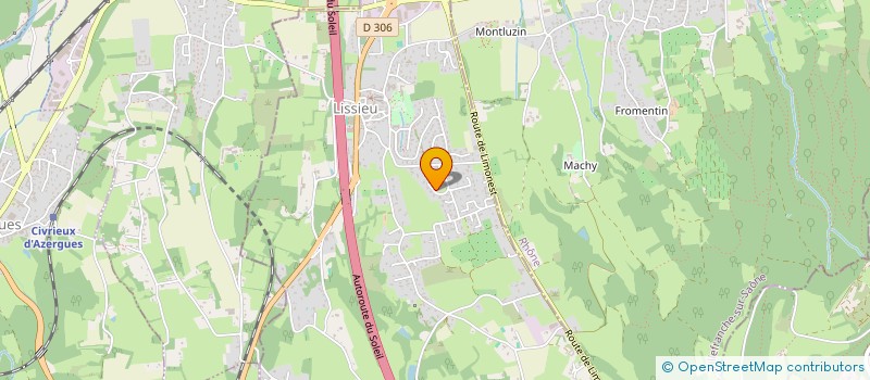 localisation de l'entreprise LES MAGNIOLIAS  LISSIEU