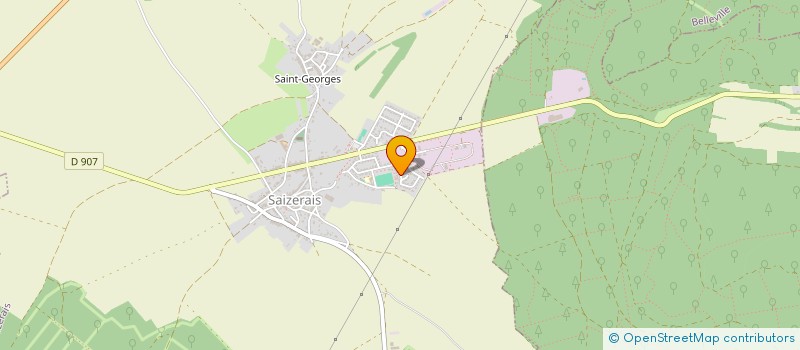 localisation de l'entreprise LES MAGNOLIAS  SAIZERAIS