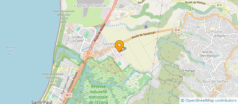 localisation de l'entreprise LES MAHVS à SAINT-PAUL