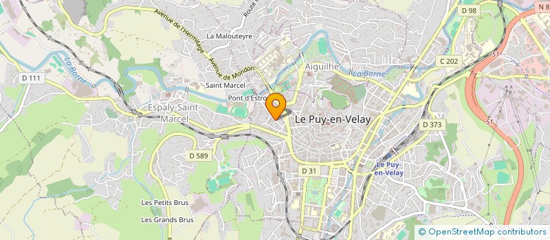 localisation de l'entreprise LES MAILLOTS DU COEUR à LE PUY-EN-VELAY