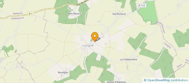 localisation de l'entreprise LES MAINS AGILES  LORIGNE