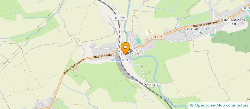 localisation de l'entreprise LES MAINS AGILES à DOMMARY-BARONCOURT