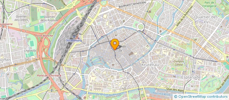 localisation de l'entreprise LES MAINS BAVARDES à STRASBOURG