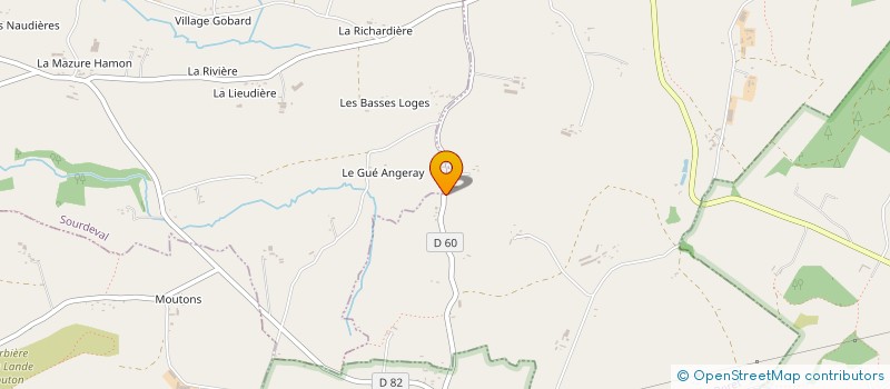 localisation de l'entreprise LES MAINS CHAUDES (LMC)  LE FRESNE-PORET