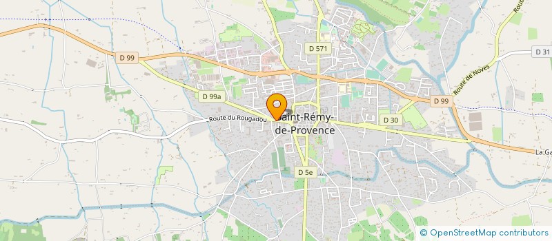 localisation de l'entreprise LES MAINS D OR  SAINT-REMY-DE-PROVENCE