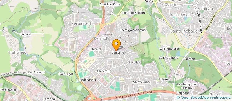 localisation de l'entreprise LES MAINS DE CAMILLE à SENE