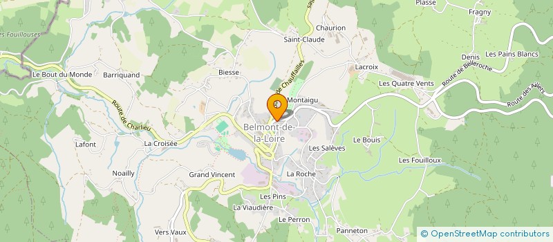localisation de l'entreprise LES MAINS MAGIQUES à ECOCHE