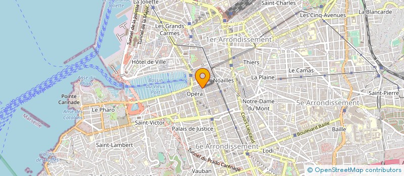 localisation de l'entreprise LES MAINS MARSEILLAISES à MARSEILLE