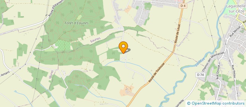 localisation de l'entreprise LES MAINS OCCITANES  BEAUMONT-SUR-LEZE