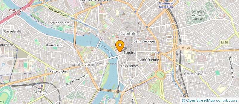 localisation de l'entreprise LES MAINS POUR LE DIRE... à TOULOUSE