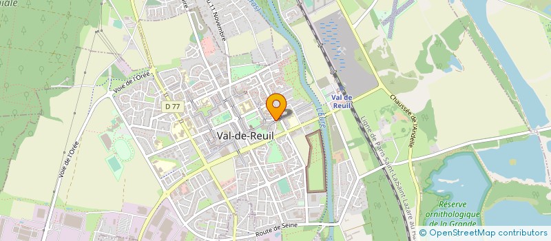 localisation de l'entreprise LES MAINS SAVANTES  VAL-DE-REUIL