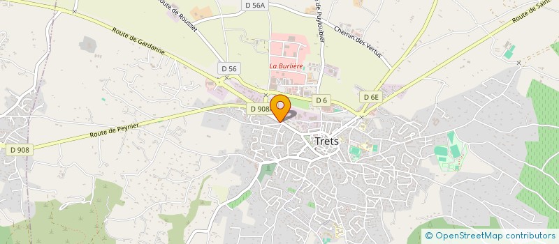 localisation de l'entreprise LES MAIS DE SAINT-JEAN DU PUY à TRETS