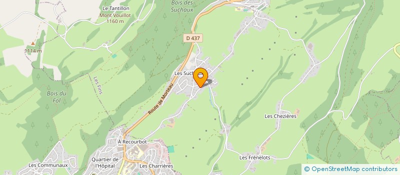 localisation de l'entreprise LES MAISONNETTES  LES FINS