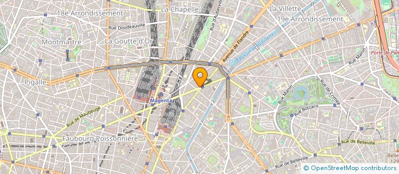 localisation de l'entreprise LES MAISONS AKSEL  PARIS