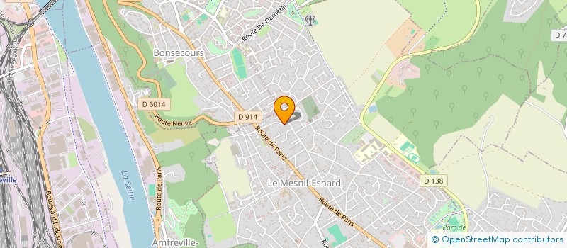 localisation de l'entreprise LES MAISONS ARPEGES à LE MESNIL-ESNARD