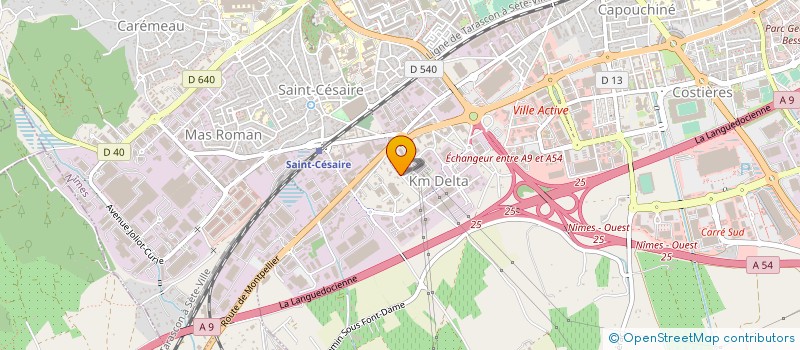 localisation de l'entreprise LES MAISONS AVENIR TRADITION à NIMES