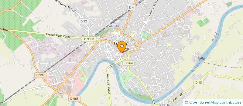 localisation de l'entreprise LES MAISONS BLEUES à MONTANS
