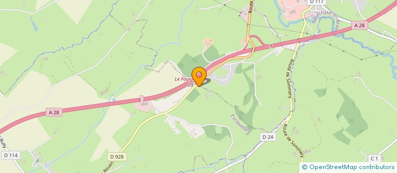 localisation de l'entreprise LES MAISONS D'ANTHONY  QUIEVRECOURT