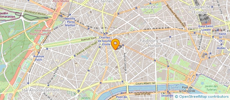 localisation de l'entreprise LES MAISONS D'AUJOURD'HUI  PARIS