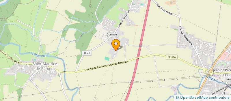 localisation de l'entreprise LES MAISONS DE GIULIAN à CHATEAU-GAILLARD