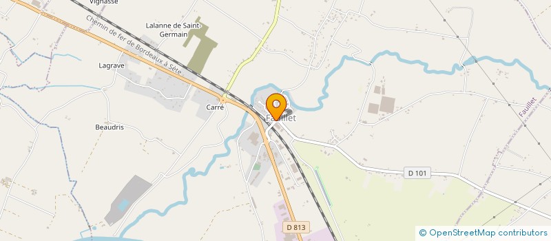 localisation de l'entreprise LES MAISONS DE GUYENNE à TONNEINS