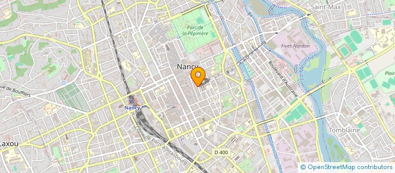 localisation de l'entreprise LES MAISONS DE L'EPAN à NANCY