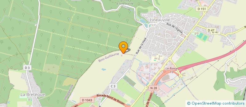 localisation de l'entreprise LES MAISONS DE L'ESPERANCE à BOIS-GUILLAUME