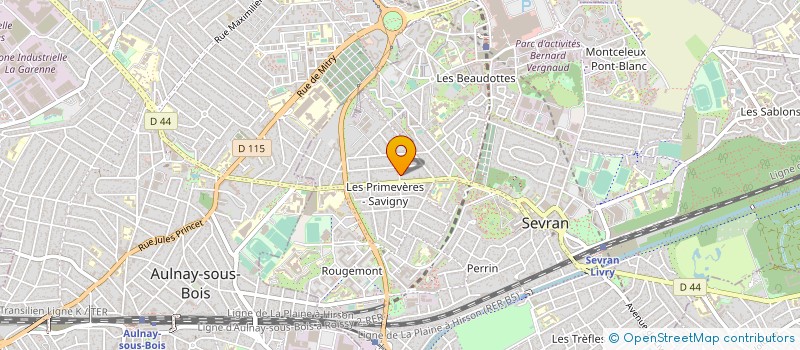 localisation de l'entreprise LES MAISONS DE LA CERTITUDE à SEVRAN