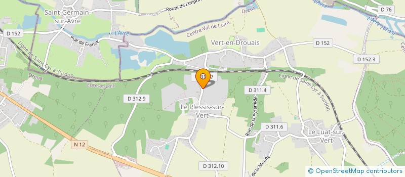 localisation de l'entreprise LES MAISONS DE LANA à VERT-EN-DROUAIS