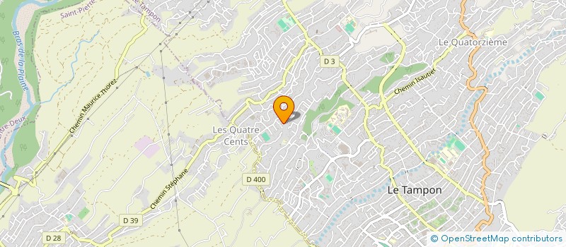 localisation de l'entreprise LES MAISONS DE LUMIERE à LE TAMPON