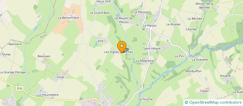 localisation de l'entreprise LES MAISONS DE MARCEL  AUGE