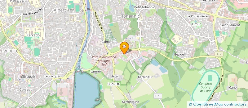localisation de l'entreprise LES MAISONS DE SEB ET MARIE à VANNES