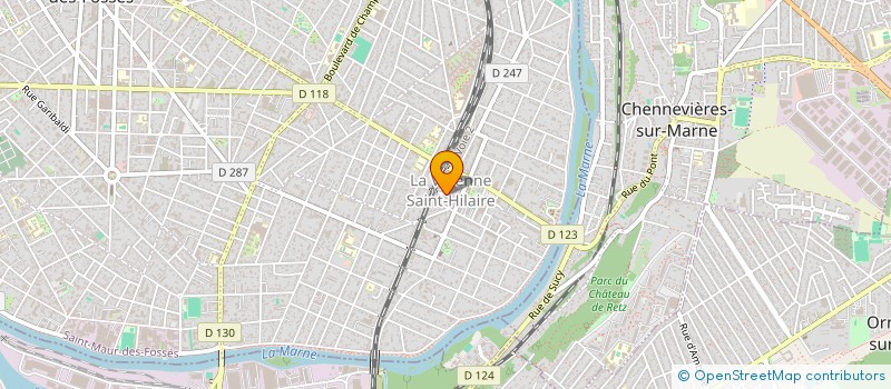 localisation de l'entreprise LES MAISONS DE VICTOR à SAINT-MAUR-DES-FOSSES