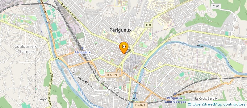 localisation de l'entreprise LES MAISONS DIERIS à PERIGUEUX