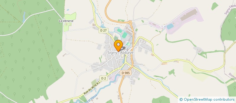 localisation de l'entreprise LES MAISONS FOURNIER  SIGNY-L'ABBAYE