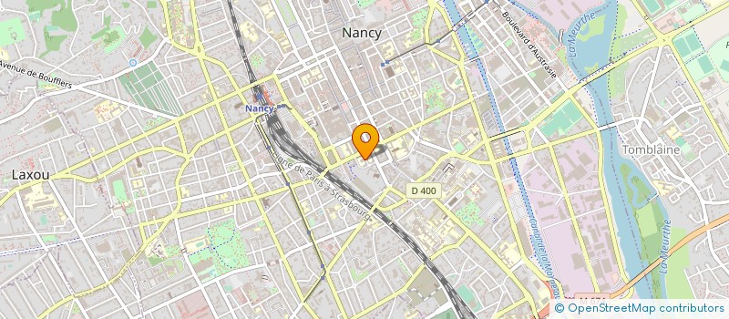 localisation de l'entreprise LES MAISONS HOSPITALIERES  NANCY