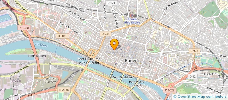 localisation de l'entreprise LES MAISONS KELES à ROUEN