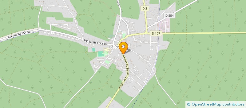 localisation de l'entreprise LES MAISONS M  LE PORGE