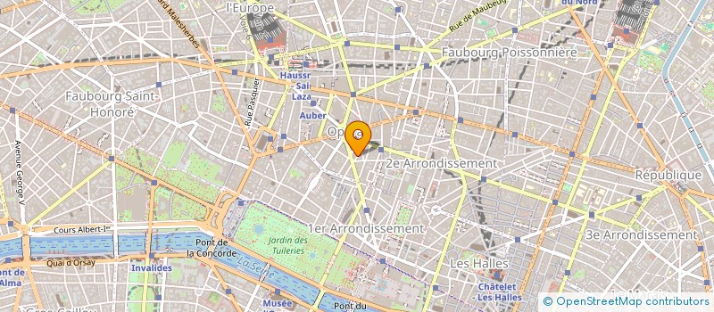 localisation de l'entreprise LES MAISONS ROSE FRANCE  PARIS