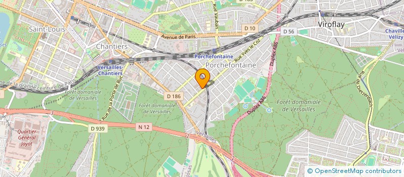 localisation de l'entreprise LES MAISONS SAINT JOSEPH à VERSAILLES